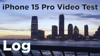 iPhone 15 Pro Log Footage Test Blackmagic Camera App