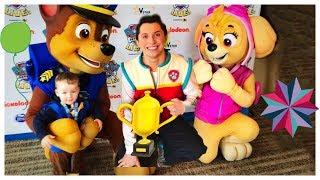 Paw Patrol LIVE Race to the Rescue. VIP Party after show with Skye Chase & Ryder