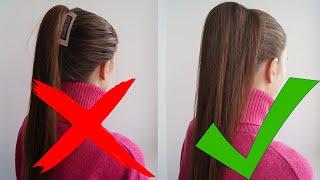 HOW TOHIGH VOLUMINOUS PONYTAIL HAIR TUTORIAL