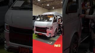 Part 3 Modified Toyota Hiace Van Review and Price in Japan  Mobility Show 2023