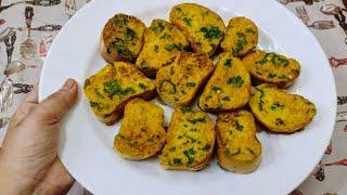 Bread Snacks Recipe  Less Oil Snacks Recipes  Bread toast recipe  Bread Recipes in kannada