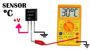 Como usar el sensor de Temperatura LM35