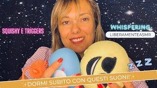 Asmr ita Triggers Whispering Con questi suoni dormirai subito… #asmrforsleep