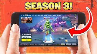 How to DOWNLOAD Fortnite Mobile on IOS & ANDROID Season 3