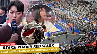Ini Seperti Mimpi  Fans voly Indonesia Buat Pemain Red Spark Merinding Di Indonesia Arena