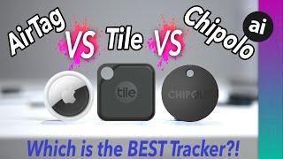 AirTag VS Tile VS Chipolo ONE Spot -- Ultimate Comparison