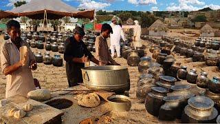 Biggest & Traditional Marriage Ceremony in Desert Village  Cooking Food for 5000 Peoples 