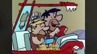 THE FLINTSTONES SHORTS “Fred And Barney Drive The Car”