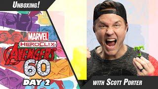 A Spider-Man Robot  Unboxing Marvel HeroClix Avengers 60th Anniversary  Day 2