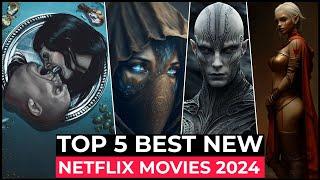 Top 5 New Netflix Original Movies Released In 2024  Best Netflix Movies 2024  New Netflix Movies