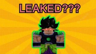 FULL BROLY REWORK LEAK