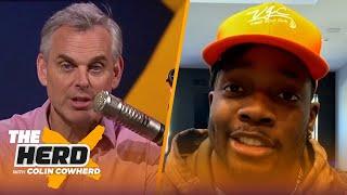 Melvin Gordon talks Aaron Rodgers rumors Javonte Williams Nathaniel Hackett I NFL I THE HERD