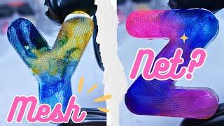 look what this Mesh Net can do with resin • resin for beginners • resin art resin crafts resin diy