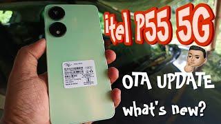 Itel p55 5g OTA update  Whats new 