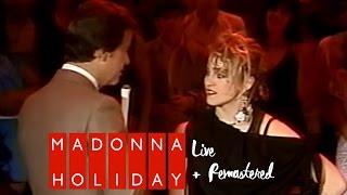 Madonna - Holiday live on American Bandstand + Interview January 14 1984