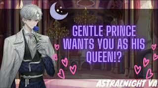 ASMR ROLEPLAY Gentle Prince Wants You As His Queen? Prince X Listener