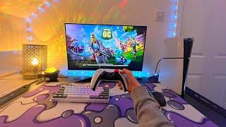 Fortnite On PlayStation 5 Slim Unboxing + 120FPS Gameplay