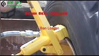 Cara Mudah Bongkar Ban Loader Grader Reachstacker truk dsb otrtireindonesia.com 08170744222