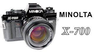How to Use Minolta X-700 Film Camera Beginners Quick Guide