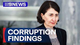 Gladys Berejiklian fails to overturn ICACs corruption findings  9 News Australia