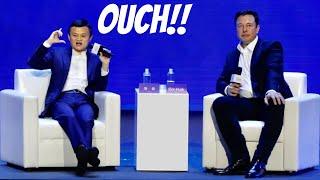 Jack Ma Getting ROASTED by Elon Musk for 4 Minutes Straight