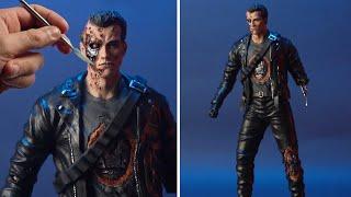 Sculpting Terminator T-800  Terminator 2 Judgment Day 1991