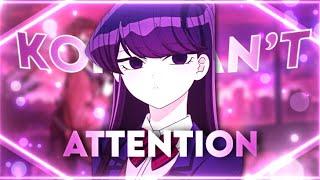 Komi Cant Communicate X ATTENTION AMVEDIT