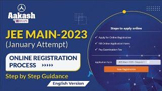 How to register for JEE Main 2023? How to fill JEE Main application form?  English Version