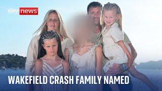 Friends and relatives pay tribute to family killed in car crash