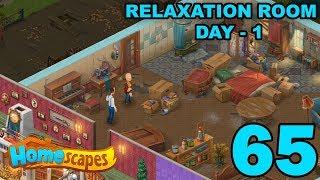 Homescapes Story Walkthrough Gameplay - Relaxation Room - Day 1 - Part 65