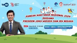 Puncak Hari Anak Nasional 2024 bersama Presiden Joko Widodo dan Ibu Negara