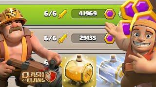 THIS IS HOW I LOOT ALMOST 42k capital gold breaking my own record #COC#clancapital