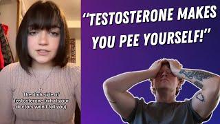 REACTING TO DETRANSITIONERS DARK SIDE OF TESTOSTERONE TIKTOK