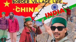 Last Village Of INDIA On CHINA Border  Tashigang Himachal  China border village life 