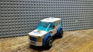 How to make a Lego police car simple and easy