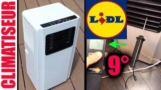 Climatiseur LIDL SILVERCREST TRISTAR mobile 7000 BTU vs COMFEE silencieux canicule dôme de chaleur