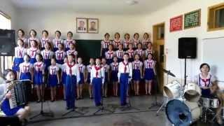 Untuk Indonesia - Anak-anak Korea Utara menyanyikan lagu Halo-Halo Bandung