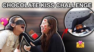 ENG SUBBED CHOCOLATE KISS CHALLENGE