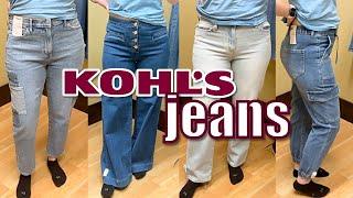 Jeans at Kohls  dressing room try on