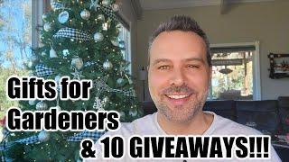 Great Gift Ideas for Gardeners... PLUS... 10 Giveaways