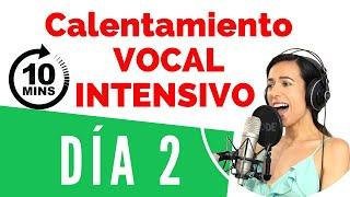 DIA 2 Calentamiento VOCAL INTENSIVO 10 minutos de entrenamiento vocal Clases de canto Natalia Bliss