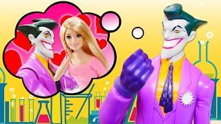 Joker Barbieye aşık oldu Ve onun için yakışıklı olmak istiyor Komik çocuk oyunları