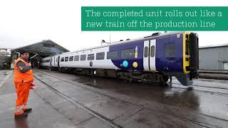 Class 158 Arriva Train Care  Northern  Angel Trains Refurbishment