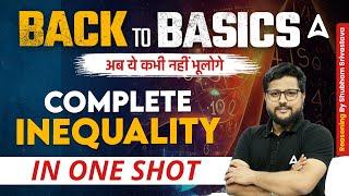 Complete Inequality in Reasoning Basic Concepts  Banking Exams Preparation By Shubham Srivastava