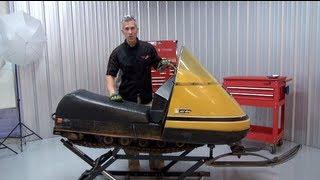 Ski doo Elan Complete restoration series Episode #1 the tear down.  PowerModz