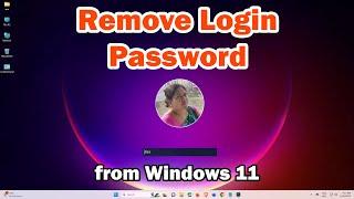 How to Remove Login Password from Windows 11  Disable Password Pin and Microsoft Account Login