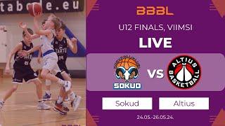 BC Kalev CramoKK Sokud 2012 vs Altius 2012  BBBL Boys U12 Final Stage  Challenge Cup