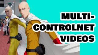 Multi-ControlNet - How I got consistent videos