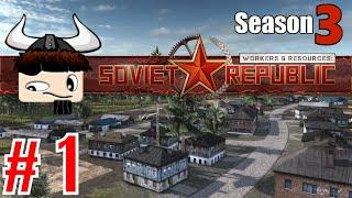 Workers & Resources Soviet Republic - Biomes - Tundra  ▶ Gameplay  Lets Play ◀ Episode 1