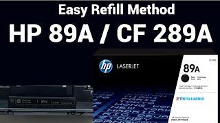 How to Refill HP 89A or CF 289A Toner cartridge easy method step by step